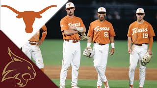 #1 Texas vs #17 Texas State (UNREAL GAME) Highlights | 2022 College Baseball Highlights