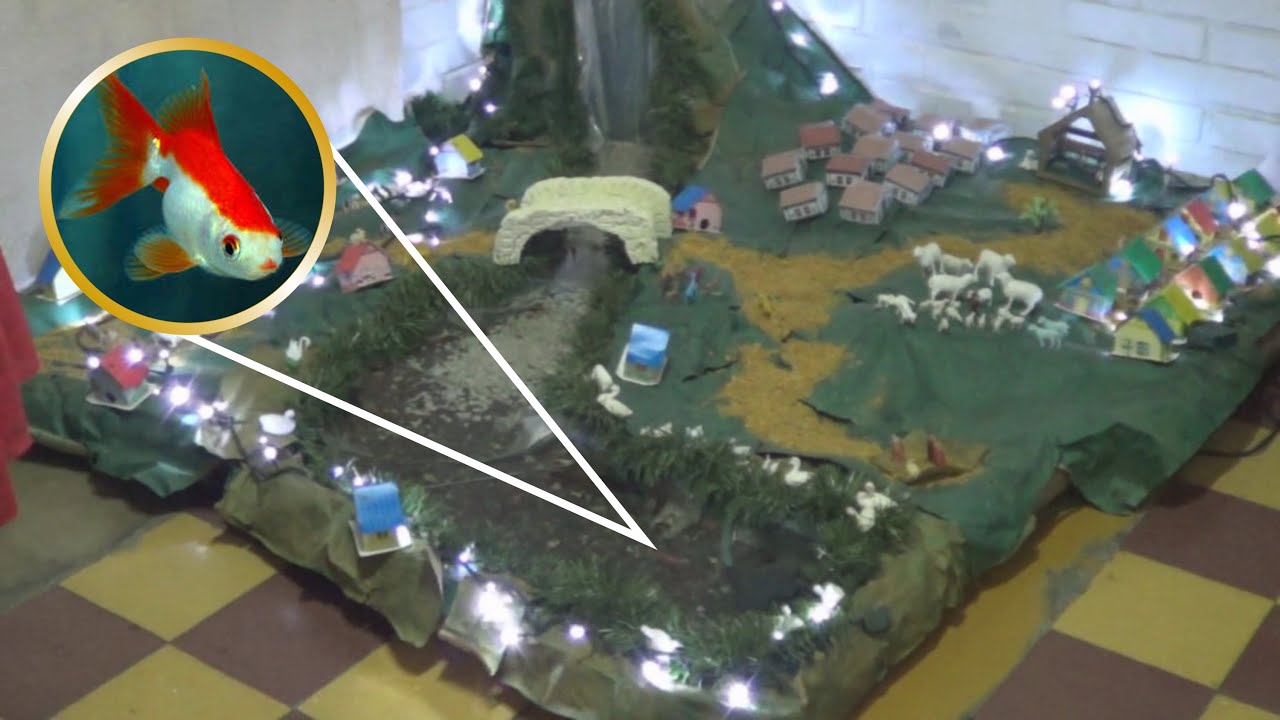 CRIB WITH FISH, RIVER AND WATERFALL LIVE (PART 2) diya tailors