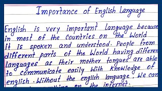 importance of english language | write essay on importance of english language | easy &  short essay screenshot 5