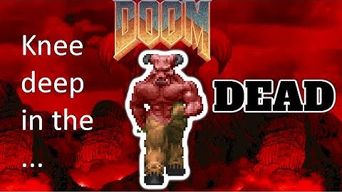 Doom (1993) - Knee Deep in the Dead - Walkthrough - [No commentary, Blind]