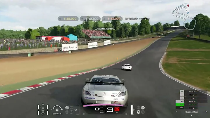 Gameplay - Gran Turismo®SPORT - Mission Challenge - Race 7 - An All-Out Time Attack in the SLS AMG