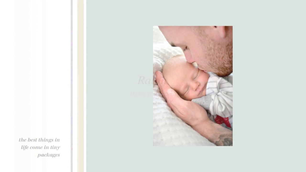 Bounty Portrait Newborn Slideshow YouTube