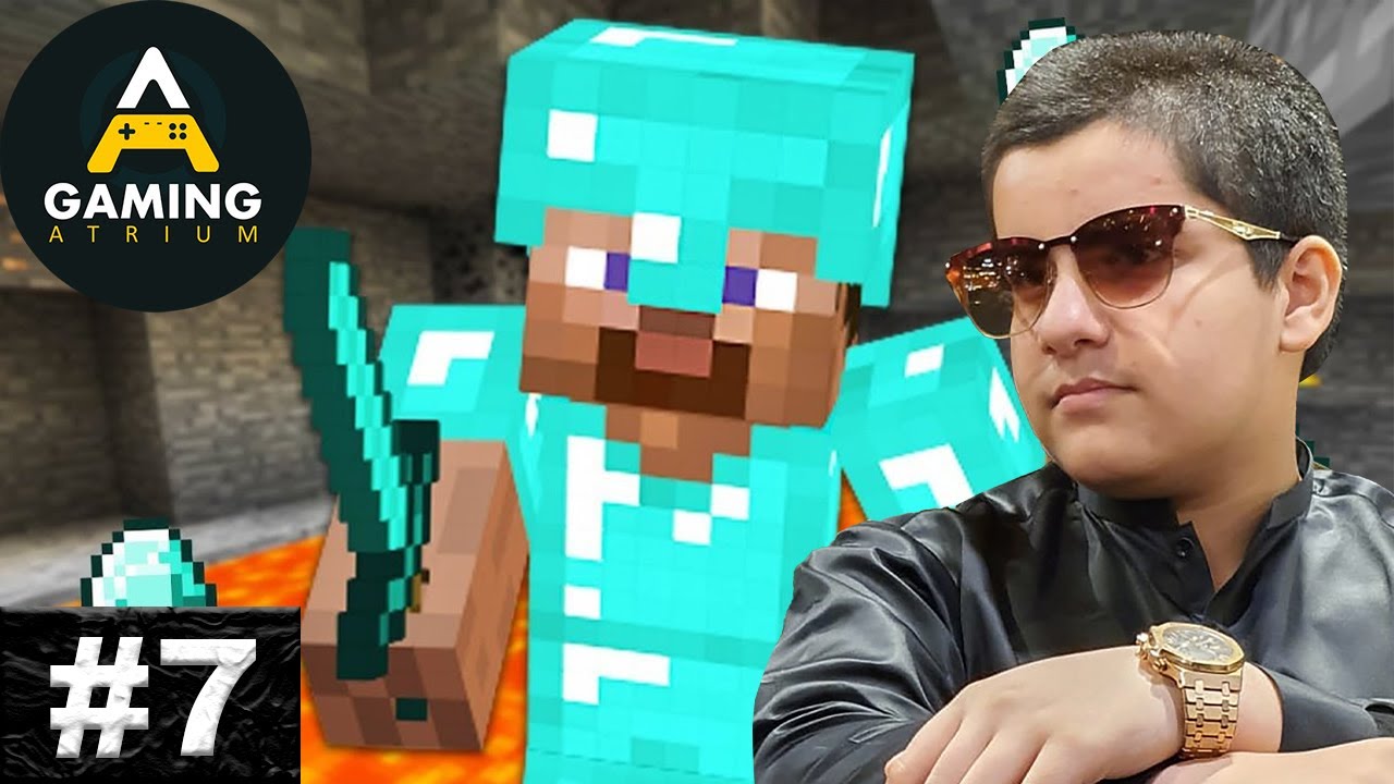 I MAKE FULL DIAMOND ARMOR | MINECRAFT GAMEPLAY #7 - YouTube