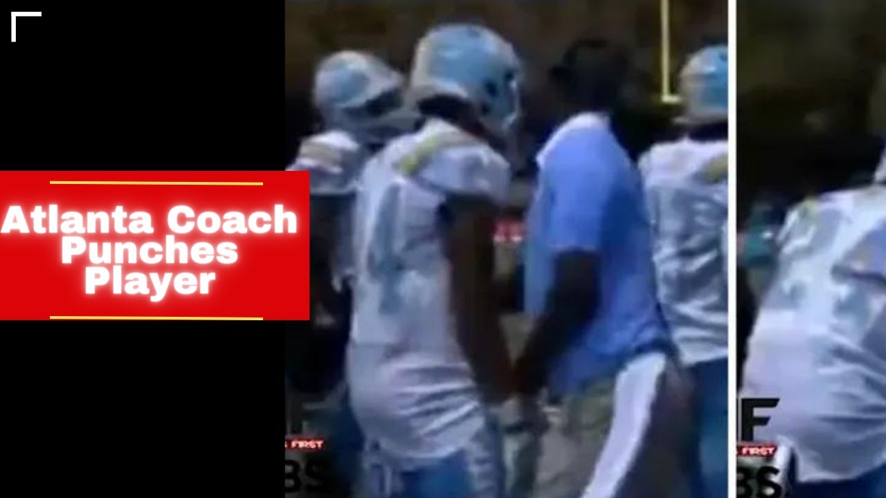 Atlanta Coach Punches Player YouTube