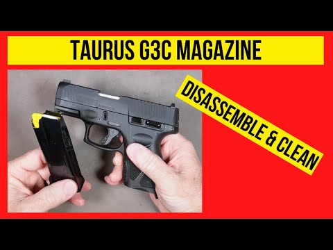 Taurus G3 or G3c Magazine Cleaning. Easy Tutorial