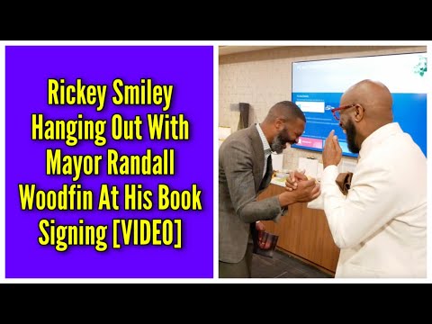 Hanging Out With Mayor Randall Woodfin At My Book Signing