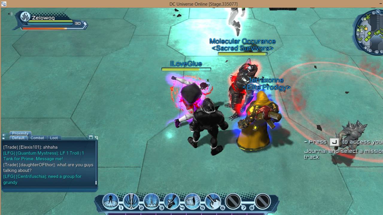 DCUO: Wager Match - Zelowog vs iLoveGlue (No gear No weapons)