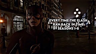 Every Time The Flash Traveled Through Time