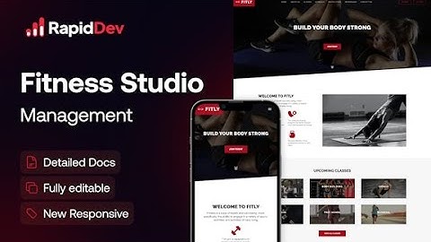 Launch Your Fitness Empire - Fitly Template