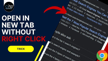 [Google Hack]🔥 Open Google Search Results in New Tab without Right Click | Hacksterzack