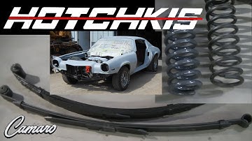 70 Camaro SS Project "Hotchkis Lowering Springs and Rear Sway Bar"