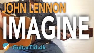 Lr at spille quotImaginequot af John Lennon p guitar