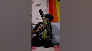 how to make the monster energy gun (1k special) #tutorial #fun #diy #emo #me #fyp #shorts #monster