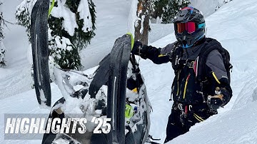 BC Backcountry Send! Deep Snow Sled Highlights 2025