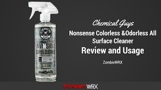 Chemical Guys Nonsense Cleaner Review And Usage