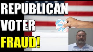 Oops! Another Republican BUSTED For Voter Fraud