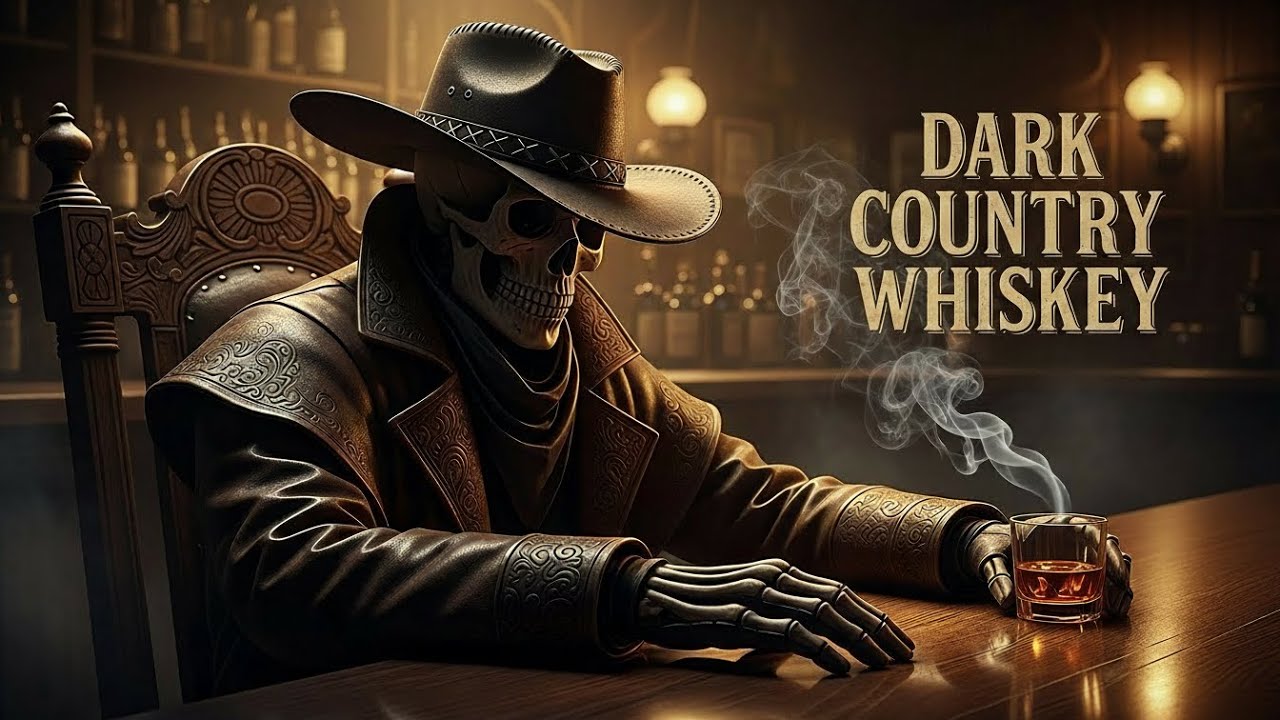 Dark Country Ghost Trails  Cinematic Western Guitar & Haunting Frontier Nightfall