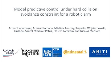 Model predictive control under hard collision avoidance constraint