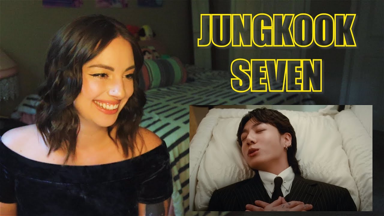 jungkook got me kicking my feet giggling twirling my hair SEVEN mv