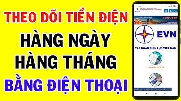 Cách tra cứu tiền điện tiêu thụ hàng ngày hàng tháng bằng điện thoại || Cách kiểm tra tiền điện
