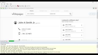 Scraping Phone Numbers from Whitepages.com | Webharvy