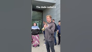 Thumbnail of Trumpet player nails the bugle #seniors #trumpet #shorts #seniortrip #FortMcHenry #band #navy