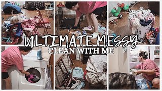 ULTIMATE MESSY HOUSE CLEAN WITH ME! #CLEANINGMOTIVATION