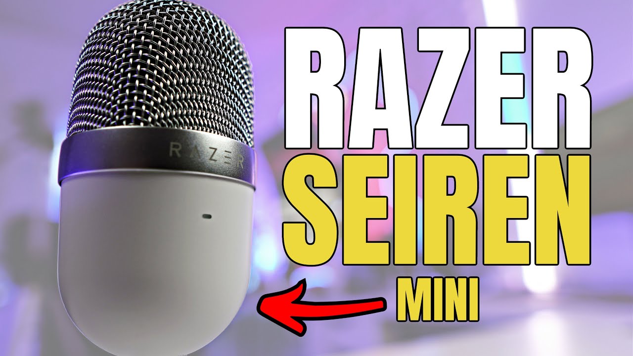 Razer Seiren Mini Microphone for PC - Black