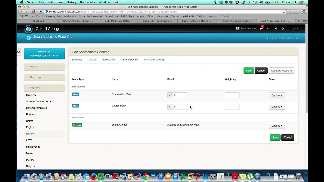 Adding Assessment Tasks To Reports HODs YouTube