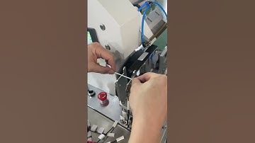 Wire fold-over labeling machine manufacturer#labelingmachine #labeler