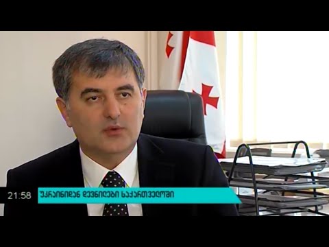 უკრაინიდან დევნილები საქართველოში