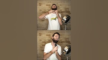 The 2 Finger Method To Trim Your Beard Neckline #shorts