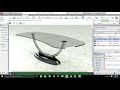 3D Modeling - Desk Table Tutorial - AutoCAD 2018