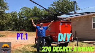 DIY 270 degree awning