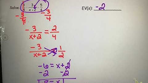 Week 7 Day 1 Notes   Solving Rational Equations part 1