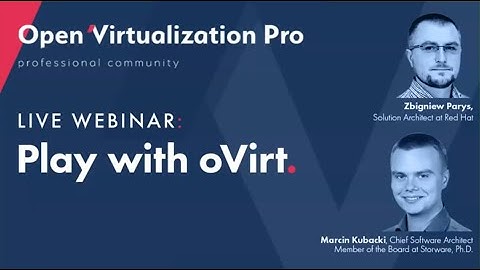 oVirt and its capabilities - tutorial. Deployment and configuration.