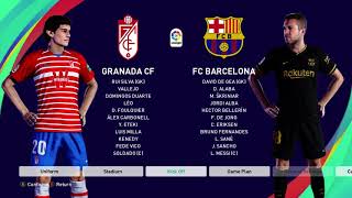 Granada vs Barcelona La Liga PES 2021 ML 21-22 PC Gameplay