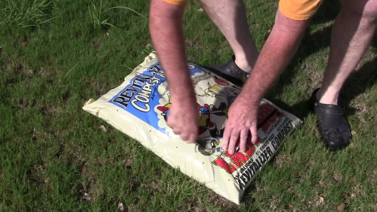 Easy Compost Bag Planter for Watermelons YouTube