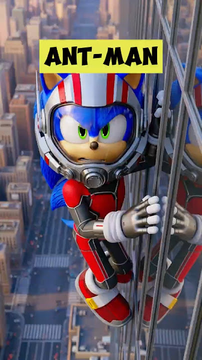 SONIC Became ANT-MAN! #shorts
