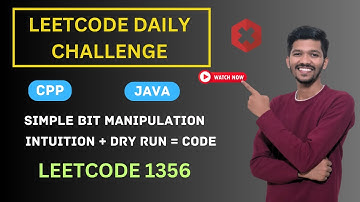 Sort Integers by Number of 1 Bits | Leetcode Problem of the Day