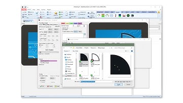 4D Systems - Workshop4 PRO Smart Widgets Editor – Demo Compilation 1