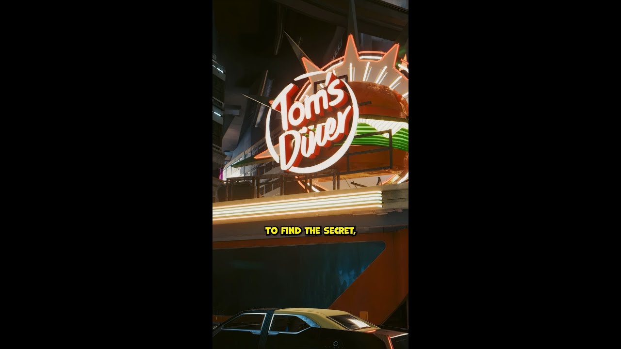 This Hidden Secret You Missed at Tom's Diner in Cyberpunk 