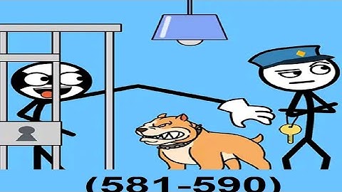 Thief Puzzle: to pass a level (581-590)