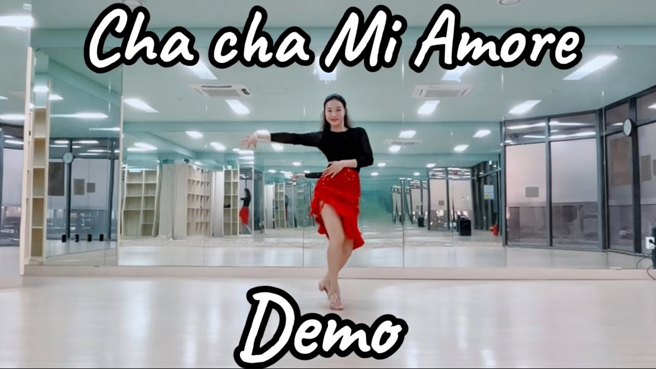 [High 초급] Cha Cha Mi Amore | Linedance Demo | High Beginner | 구자림 라인댄스