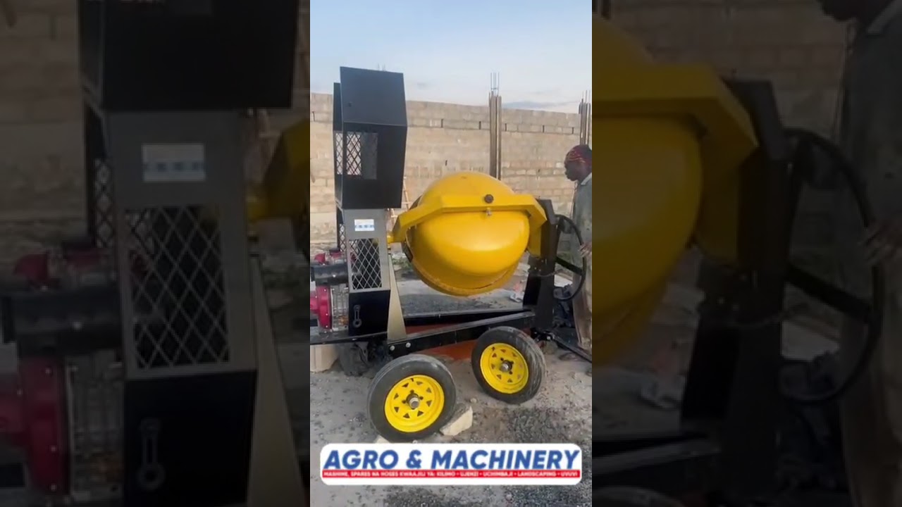 Concrete Mixer 350L Diesel – Mashine Ya Kuchanganya Zege
