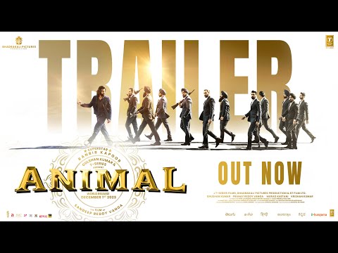 ANIMAL (Kannada Official Trailer) Ranbir Kapoor, Rashmika, Anil K, Bobby D |Sandeep Vanga |Bhushan K