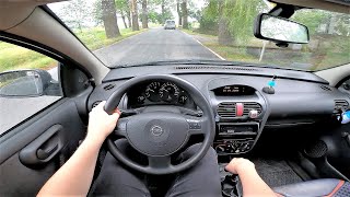 Opel Corsa C 1.0 60HP (2004) Pure POV Test Drive & Acceleration 0-100 | 4K #130