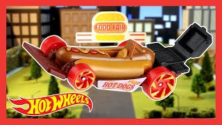 Ultimate Hot Wheels MEGA city food FAIR adventure! | @HotWheels