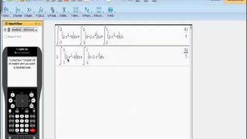 Applications of Integration Part Two Ap Calculus AB Ti-Nspire CAS CX