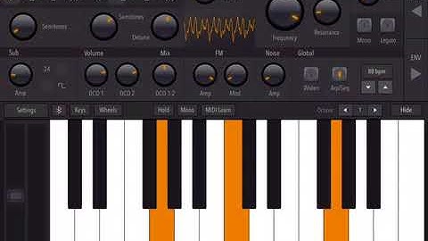 AudioKit Synth One - include into GarageBand via IAA